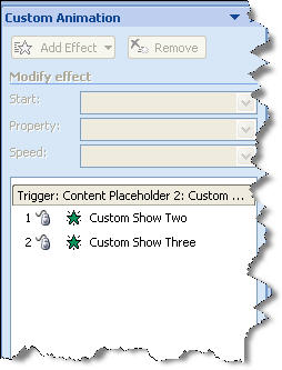 custom animation pane